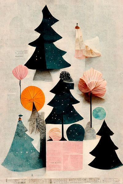 Pine Tree Composition von Treechild