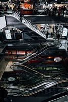 Escaliers mécaniques à Markthal, Rotterdam