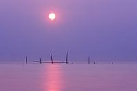 Serene moment at Rockanje beach (The Netherlands)