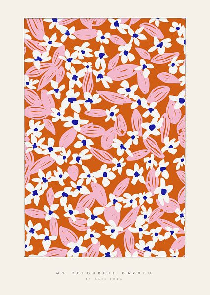 My colourful garden by Álex Roda by The Artcircle