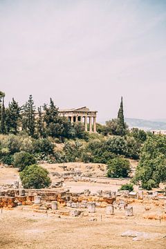 Tempel van Hephaistos van Patrycja Polechonska