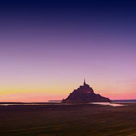 Panorama on Mont Saint-Michel by Jeroen ten Caat