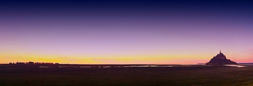 Panorama auf dem Mont Saint-Michel