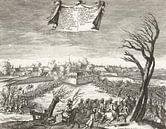 Coenraet Decker, Bestorming en verovering van Coevorden op 30 december 1672 van Atelier Liesjes thumbnail