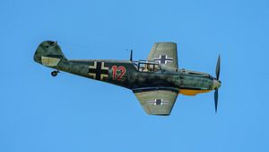 Luftwaffe Messerschmitt Bf 109 E-4 Jagdflugzeug.