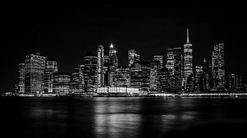 Skyline New York van Peter Voogd