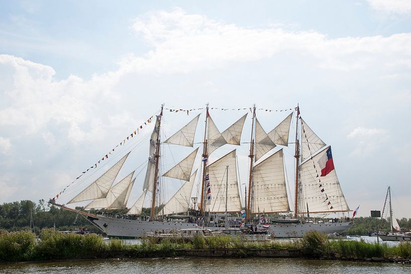 Tallship Esmeralda - Sail  Amsterdam van Barbara Brolsma