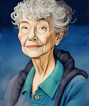Grandmother A by Harmanna Digital Art