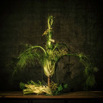 Stilleben Fenchel von Monique van Velzen