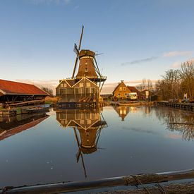Molen de Rat in IJlst – Reflectie in het water van KB Design & Photography (Karen Brouwer)