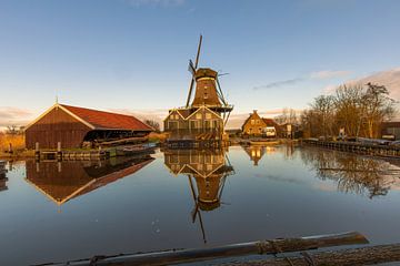 Molen de Rat in IJlst – Reflectie in het water van KB Design & Photography (Karen Brouwer)