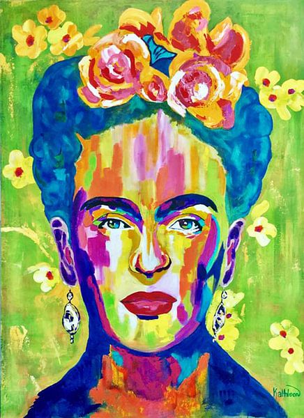 Frida by Kathleen Artist Fine Art