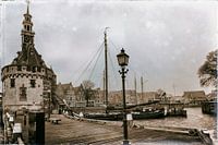 Hauptturm am Hafen von Hoorn
