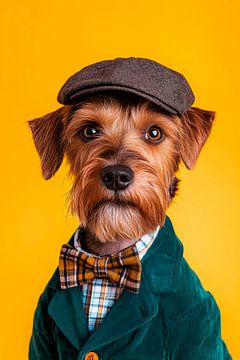 Irish Terrier by Poster Art Shop