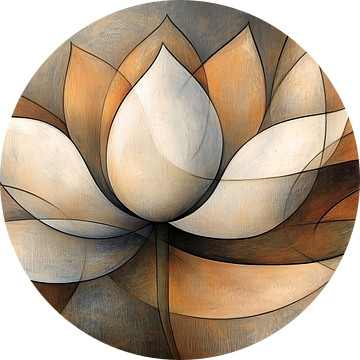 Lotus Bloem Abstract