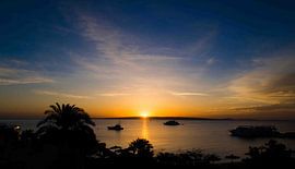 Sonnenuntergang am Meer von Jörg B. Schubert