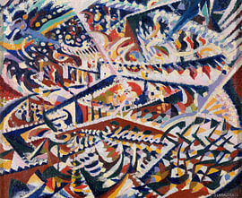 „Licht + Spiegel und Menschenmenge“, Jules Schmalzigaug