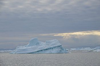 Icefjord Sailing sunset