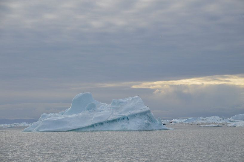 Icefjord Sailing sunset by Olij in Nature