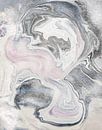 De magie van de sneeuwvlok - Moderne tijdloze abstractie van Susanna Schorr thumbnail