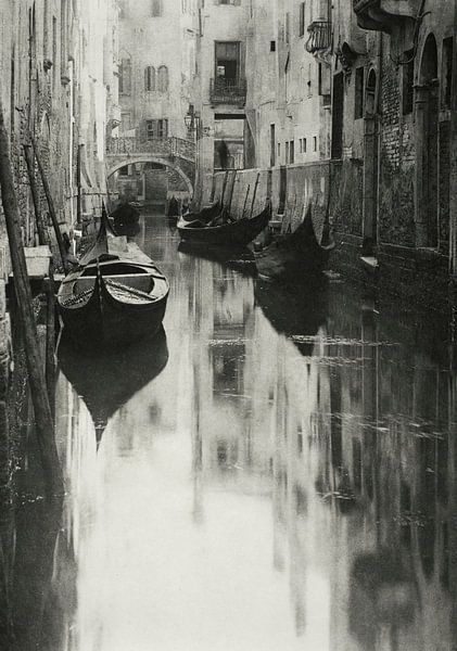 Un canal vénitien (1894) par Alfred Stieglitz par Peter Balan