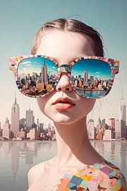 Girl in town... by Ans Bastiaanssen