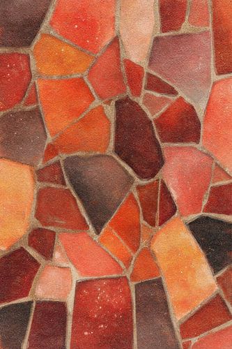 Verweven herfstpatronen