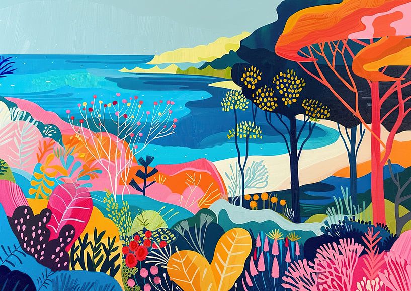 Collage plants by Wonderful Art