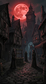 Blood Moon Village by Markus Gann