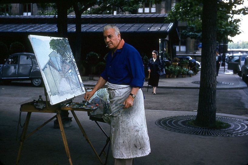 Vintage foto 1950 van Jaap Ros