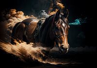 running horse