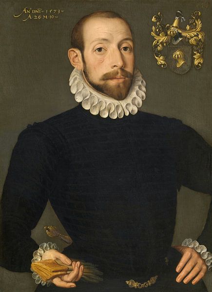 Portrait of Olivier Nieulant, Pieter Pourbus by Masterful Masters