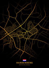 Hardenberg Stadtplan von Kenda Maruyama