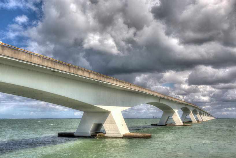 HDR Zeelandbrug par W J Kok