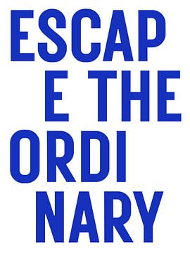 Escape the ordinary - blue by Kim Karol / Ohkimiko