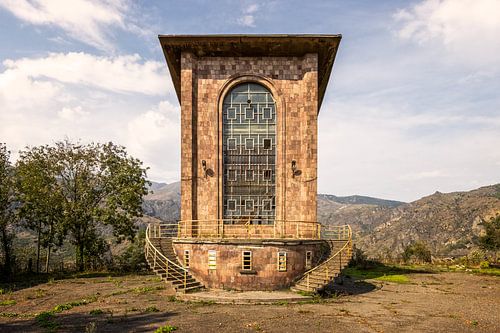 Armenië - voormalig kabelbaanstation