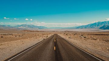 The road to Death Valley by Andy Troy