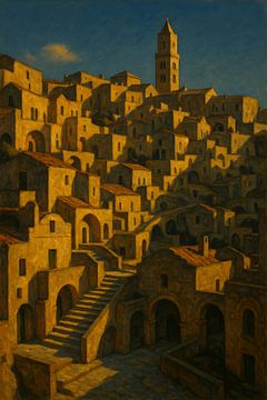 Golden Hour in Matera – Stone City of Light and Shadow by Travel Shop