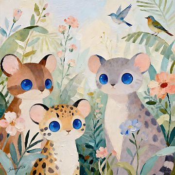 Traumwiese – Sonnenblatt-Freunde von Johannas Art Creations