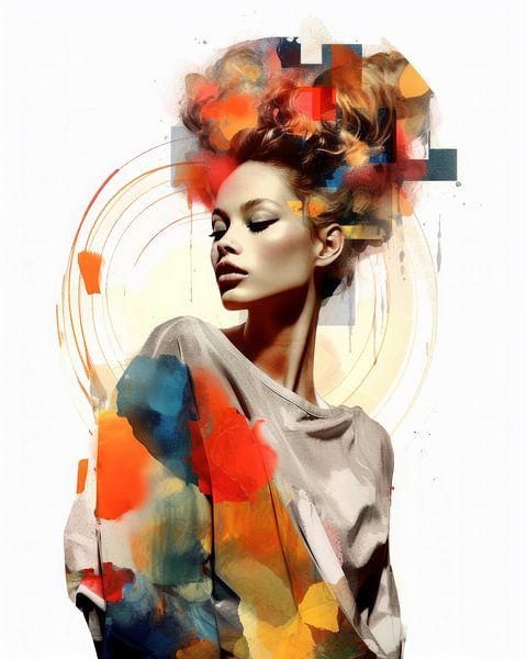 Collage &quot;Bunte Mode&quot; von Studio Allee