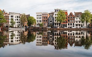 Huizen op Amstel, Amsterdam van Lorena Cirstea