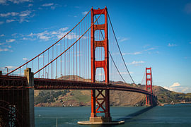 Golden Gate Bridge, San Francisco van Grethi Bontsema