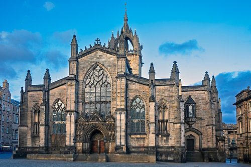 St Giles Cathedral, High Street, Royal Mile, Edinburgh, Scotland