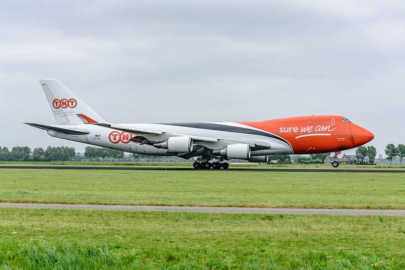 TNT Boeing 747-400 avion cargo. par Jaap van den Berg