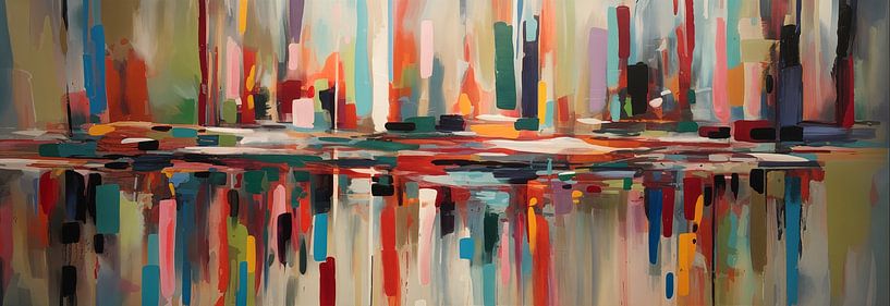 Abstrait coloré par Artsy