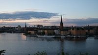 Schemering boven Riddarholmen - Stockholm in het avondlicht