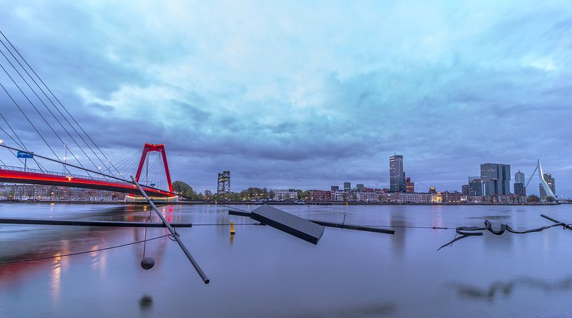 Wilems-Brücke vs. Erasmus-Brücke von AdV Photography