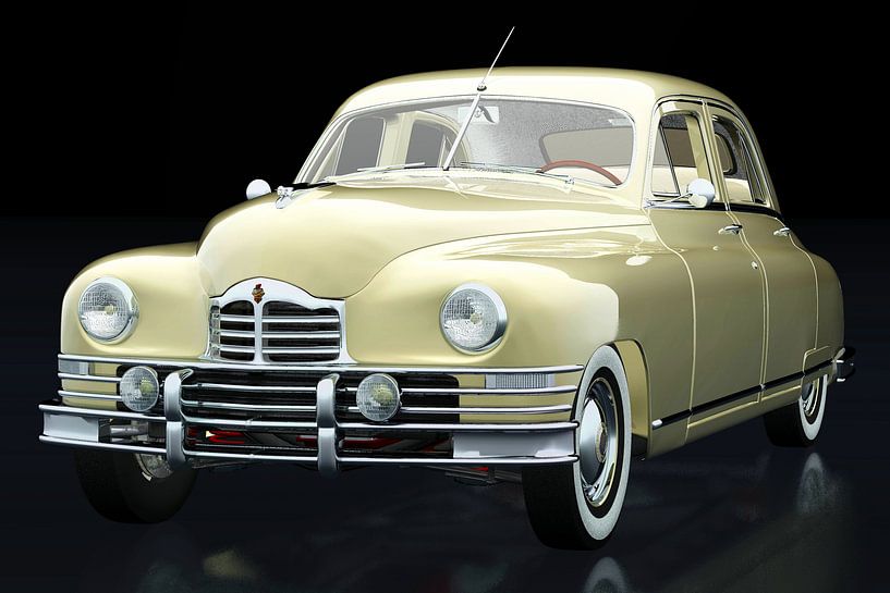 Packard Eight Sedan van Jan Keteleer (JanKé): Een reis voorbij het canvas