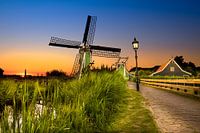 Zonsopgang Zaanse Schans met molen