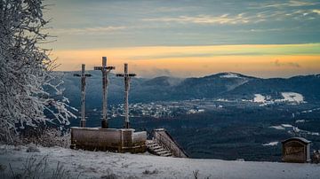 Kreuzberg in winter by Andre Michaelis